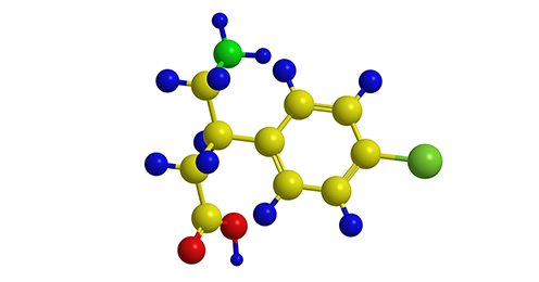 Baclofen Molecular structure